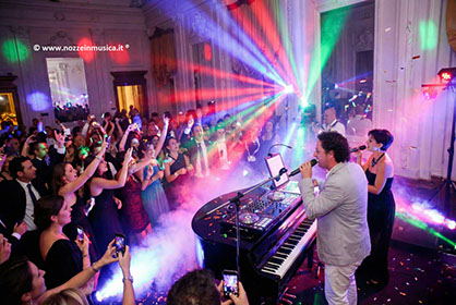 Servizio musicale con deejay e cantante per Eventi Matrimoni feste private e pubblche 