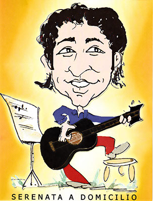 serenata alla sposa, serenata per matrimonio. serenata anniversario, serenata compleanno