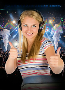 La combinazione giusta per la festa o il matrimonio e' Deejay + Cantante Vocalist.