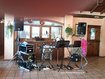 Postazione musicale Large senza palco